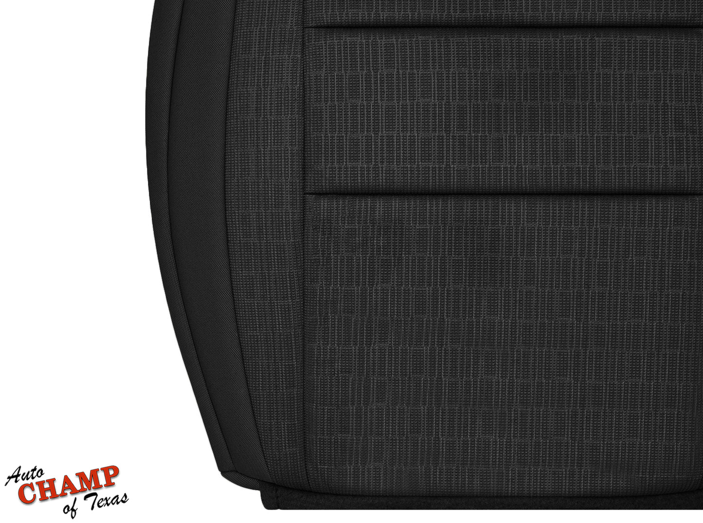 2011-2017 Jeep Grand Cherokee Laredo Driver Side Bottom Cloth Seat Cover Black