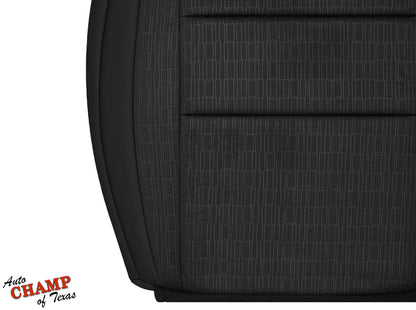 2011-2017 Jeep Grand Cherokee Laredo Driver Side Bottom Cloth Seat Cover Black