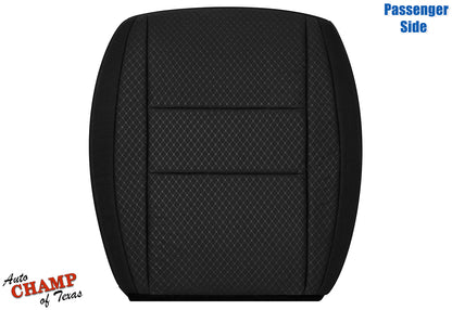 2018-2022 Jeep Grand Cherokee Laredo Passenger Side Bottom Cloth Seat Cover Black