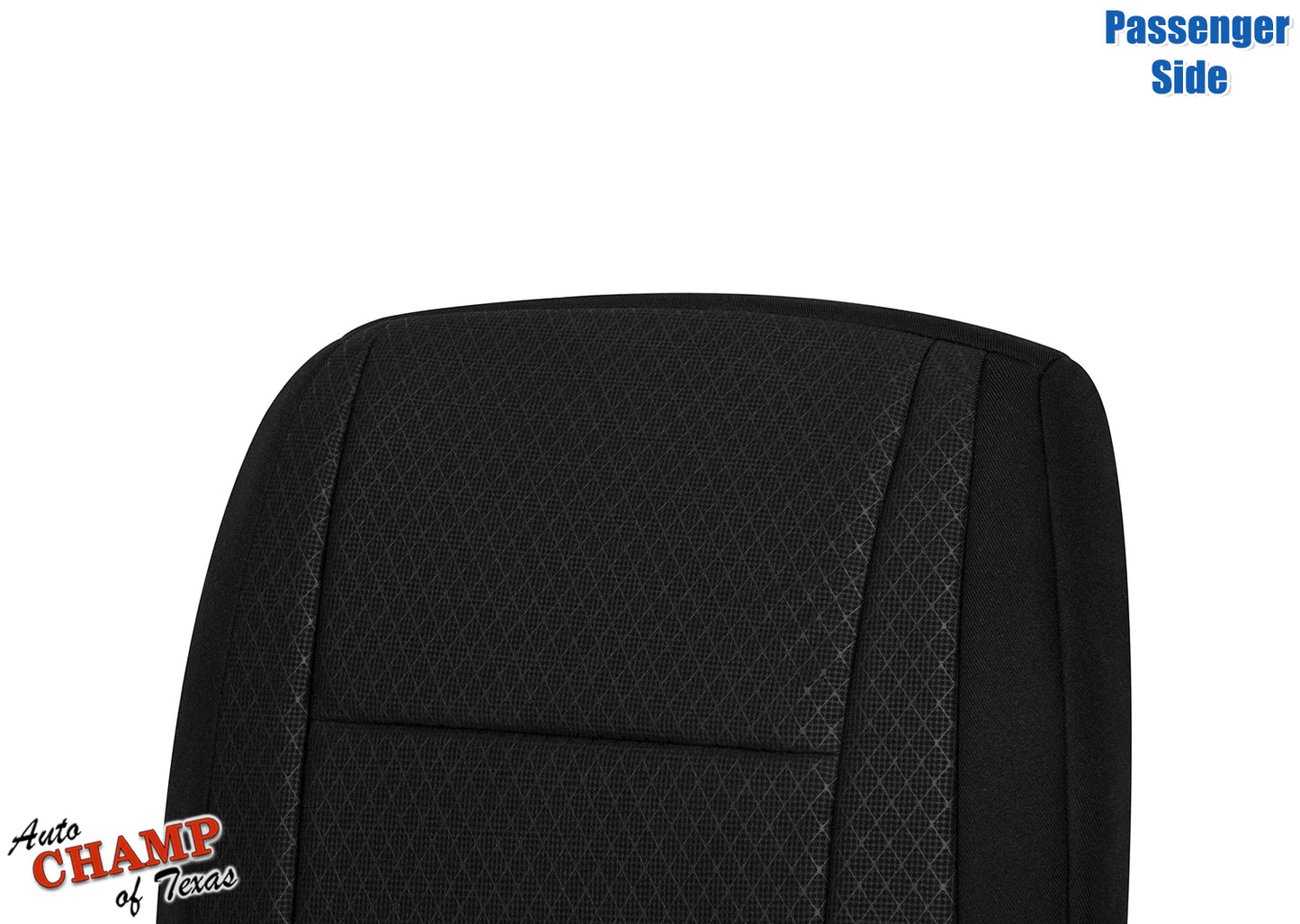 2018-2022 Jeep Grand Cherokee Laredo Passenger Side Bottom Cloth Seat Cover Black