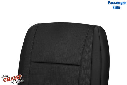 2011-2017 Jeep Grand Cherokee Laredo Passenger Side Bottom Cloth Seat Cover Black