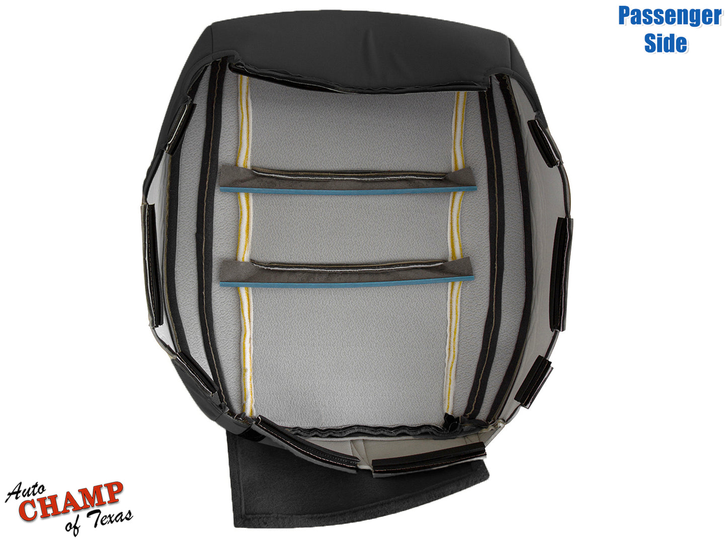 2011-2017 Jeep Grand Cherokee Laredo Passenger Side Bottom Cloth Seat Cover Black