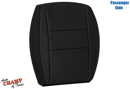 2018-2022 Jeep Grand Cherokee Laredo Passenger Side Bottom Cloth Seat Cover Black