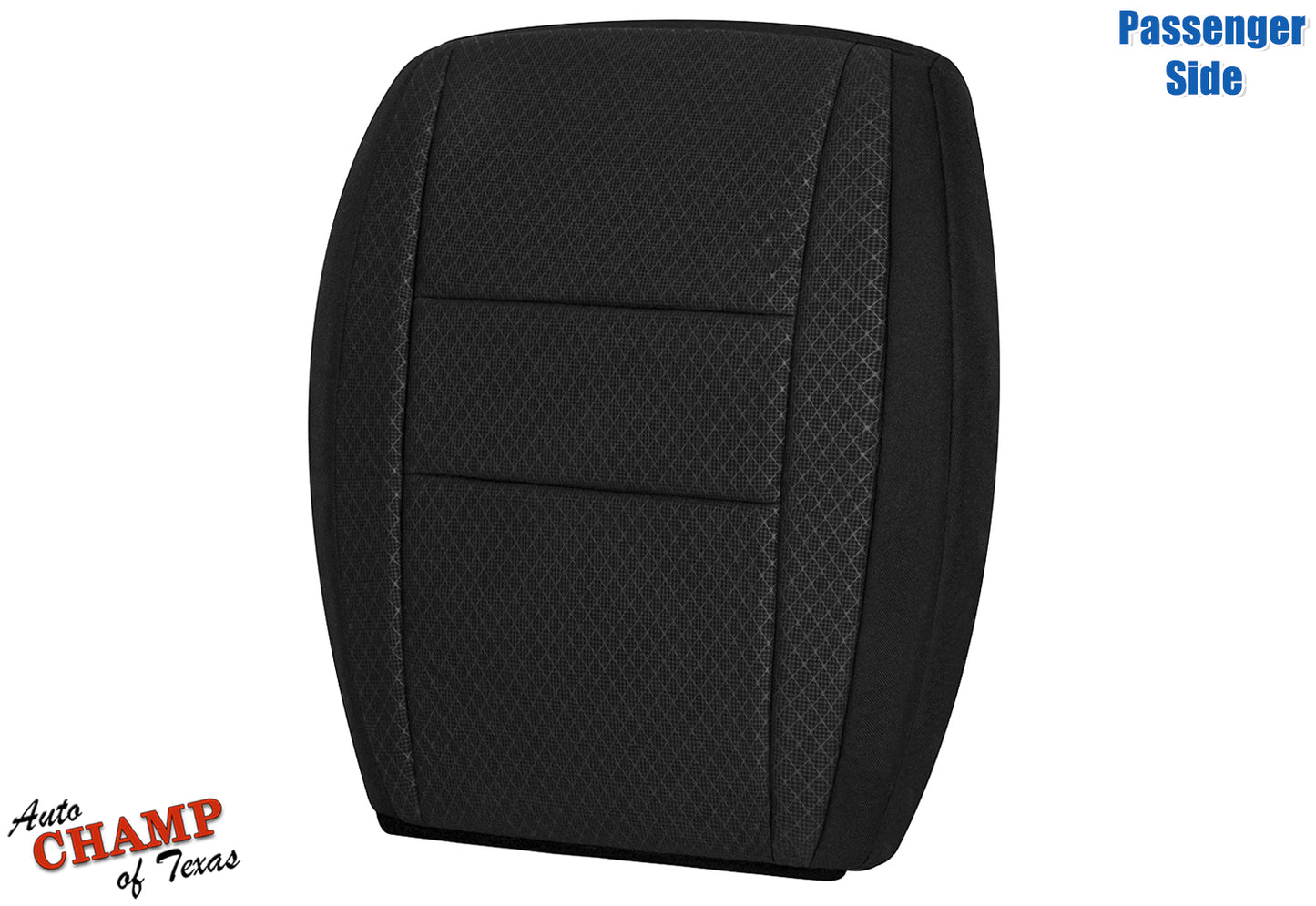 2018-2022 Jeep Grand Cherokee Laredo Passenger Side Bottom Cloth Seat Cover Black