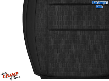 2011-2017 Jeep Grand Cherokee Laredo Passenger Side Bottom Cloth Seat Cover Black