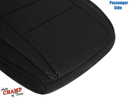 2018-2022 Jeep Grand Cherokee Laredo Passenger Side Bottom Cloth Seat Cover Black