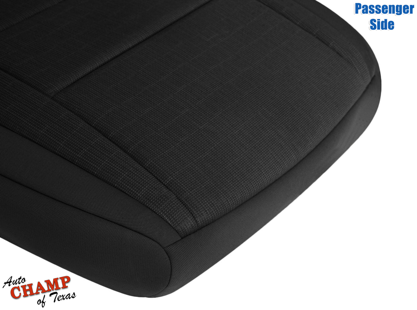 2011-2017 Jeep Grand Cherokee Laredo Passenger Side Bottom Cloth Seat Cover Black