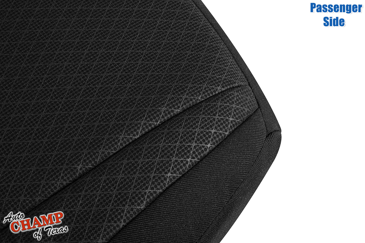 2018-2022 Jeep Grand Cherokee Laredo Passenger Side Bottom Cloth Seat Cover Black
