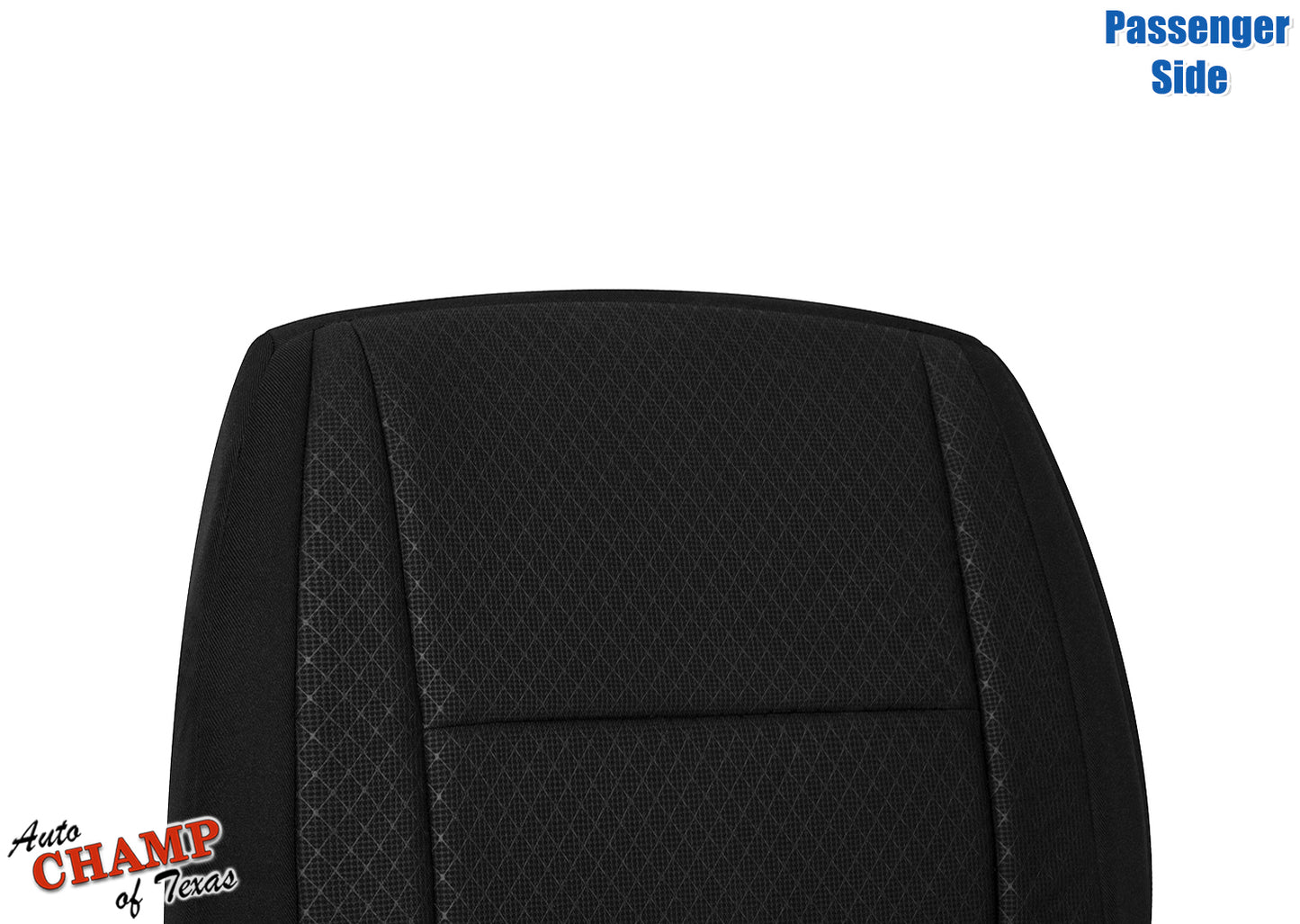 2018-2022 Jeep Grand Cherokee Laredo Passenger Side Bottom Cloth Seat Cover Black