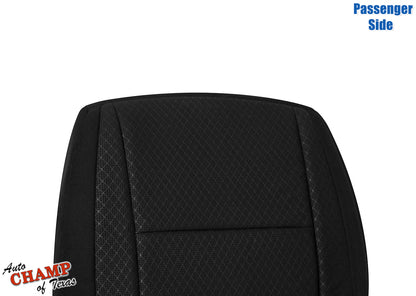 2018-2022 Jeep Grand Cherokee Laredo Passenger Side Bottom Cloth Seat Cover Black