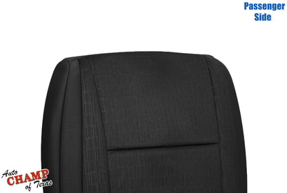 2011-2017 Jeep Grand Cherokee Laredo Passenger Side Bottom Cloth Seat Cover Black