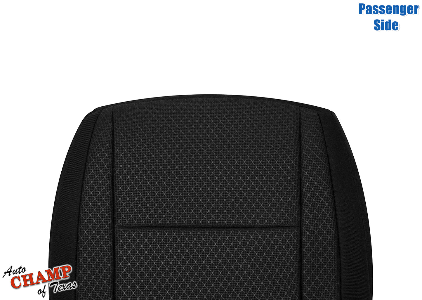 2018-2022 Jeep Grand Cherokee Laredo Passenger Side Bottom Cloth Seat Cover Black