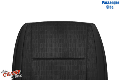 2011-2017 Jeep Grand Cherokee Laredo Passenger Side Bottom Cloth Seat Cover Black