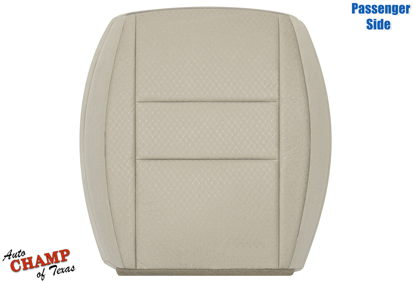 2018-2022 Jeep Grand Cherokee Laredo Passenger Side Bottom Cloth Seat Cover Tan