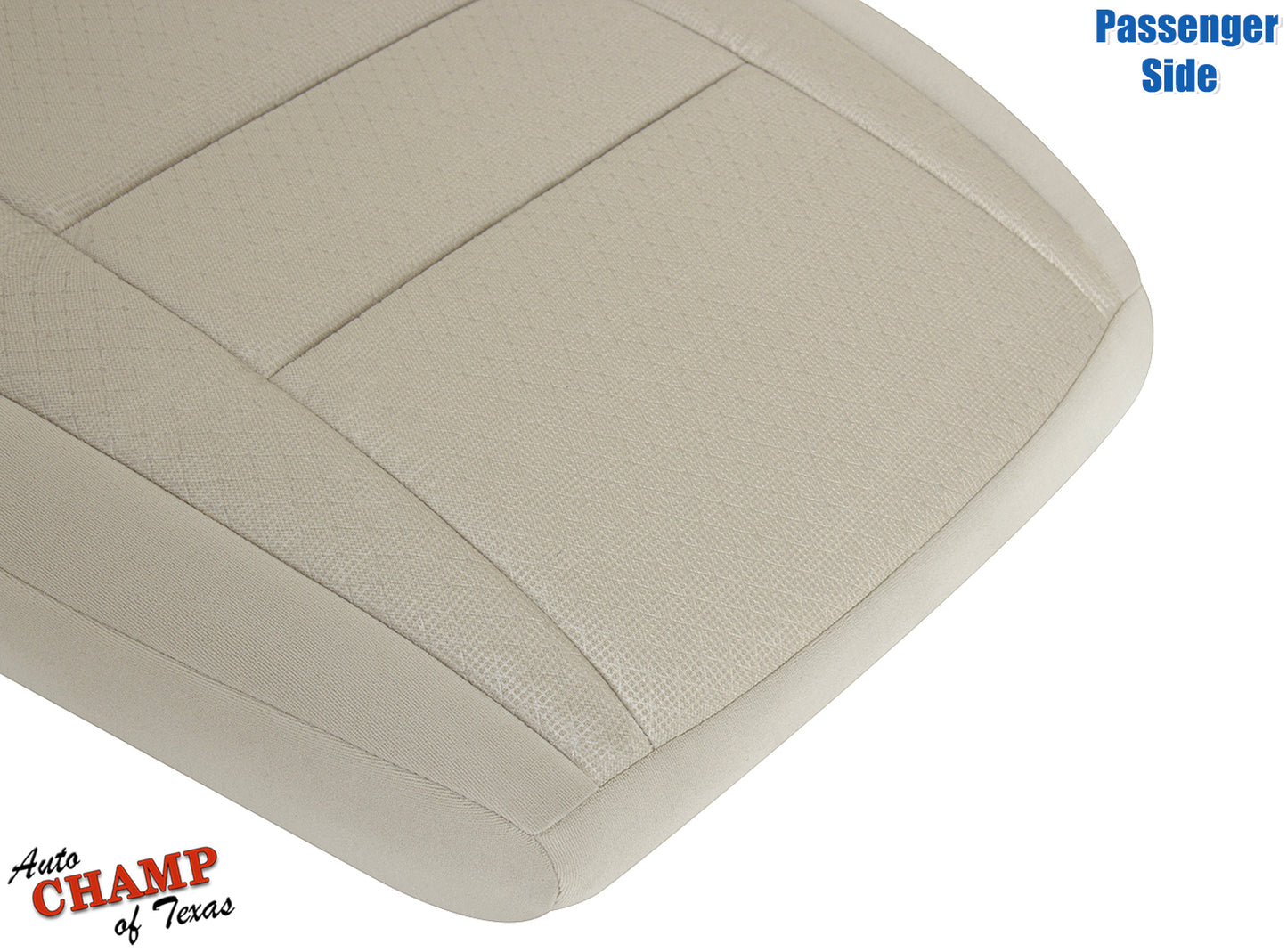 2018-2022 Jeep Grand Cherokee Laredo Passenger Side Bottom Cloth Seat Cover Tan