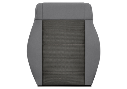 2008-2010 Jeep Wrangler X Passenger Side Lean Back Cloth Seat Cover 2-Tone Gray