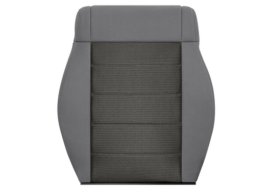 2008-2010 Jeep Wrangler X Passenger Side Lean Back Cloth Seat Cover 2-Tone Gray