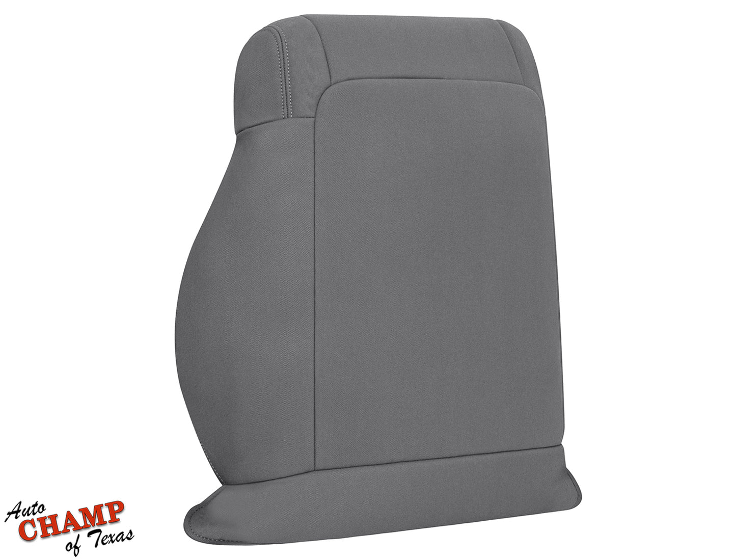 2008-2010 Jeep Wrangler X Driver Side Lean Back Cloth Seat Cover 2-Tone Gray