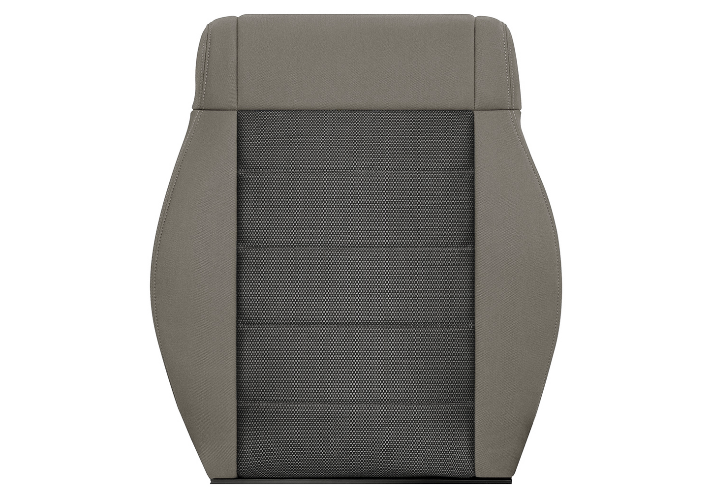 2008-2010 Jeep Wrangler X Driver Side Lean Back Cloth Seat Cover 2-Tone Tan