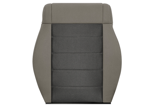 2008-2010 Jeep Wrangler X Driver Side Lean Back Cloth Seat Cover 2-Tone Tan