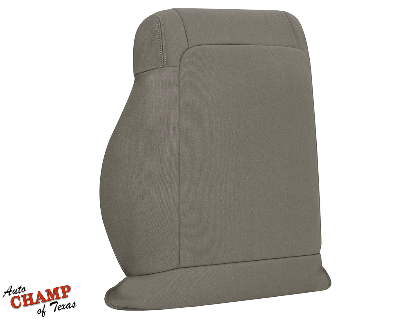 2008-2010 Jeep Wrangler X Driver Side Lean Back Cloth Seat Cover 2-Tone Tan