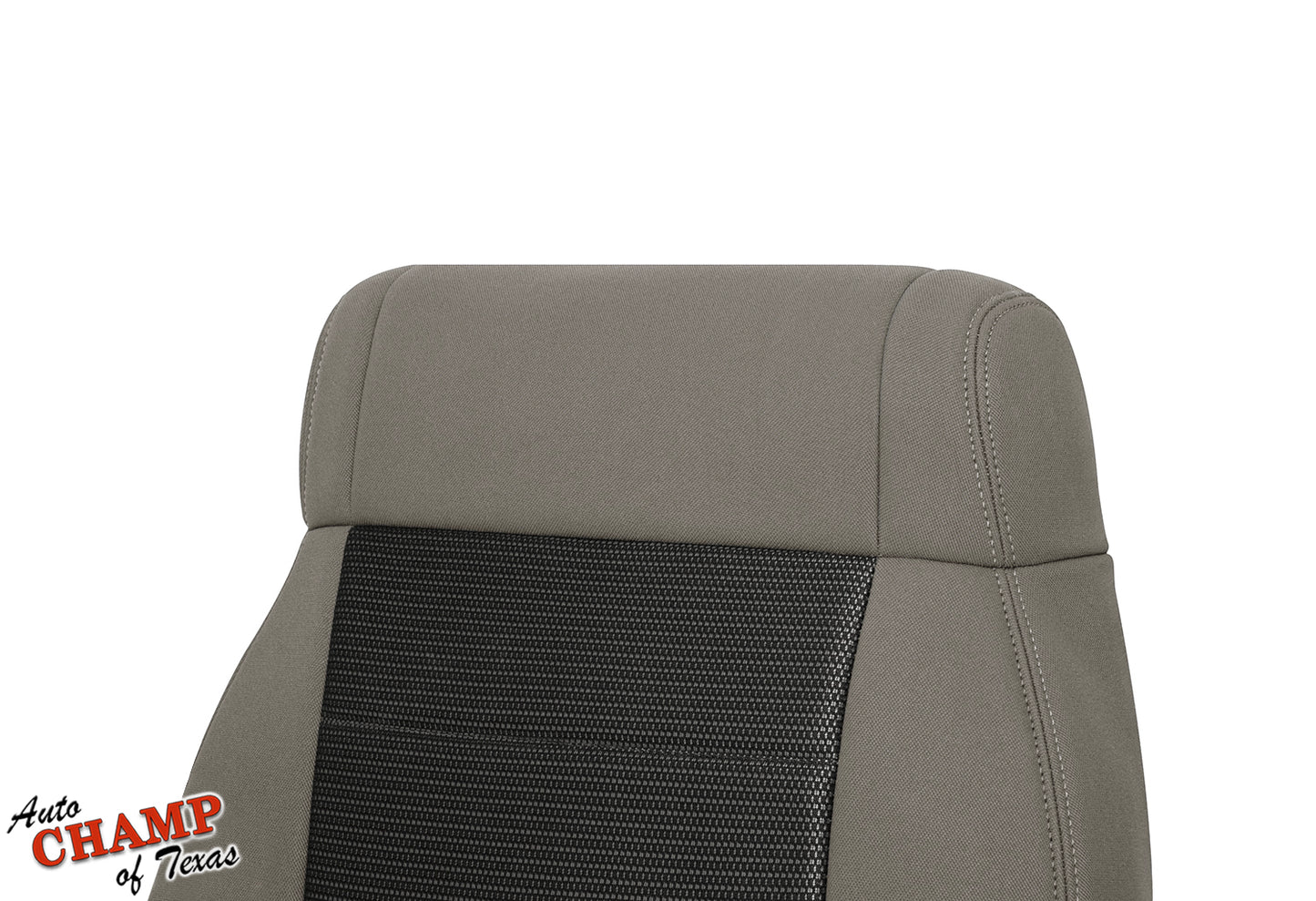 2008-2010 Jeep Wrangler X Driver Side Lean Back Cloth Seat Cover 2-Tone Tan