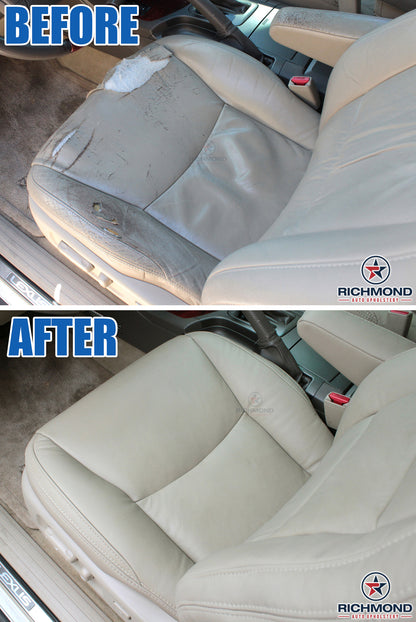 2003-2009 Lexus GX470 Driver & Passenger Complete Leather Seat Covers Tan