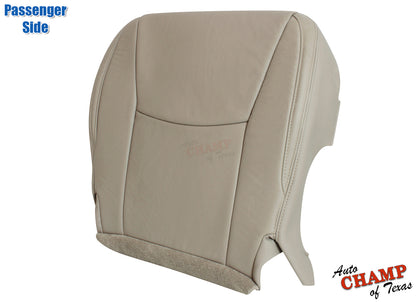 gx470 2003 2009 replacement lean back tan leather seat cover