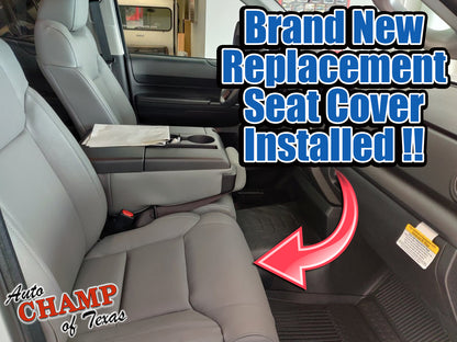 brand new 2014 2021 toyota tundra seat cover replacement installed gray