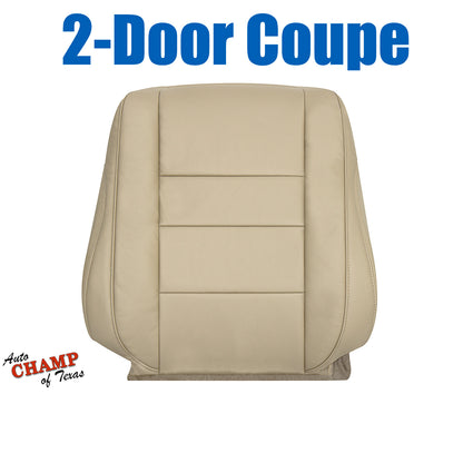 2008 2012 honda accord tan driver seat lean back cover