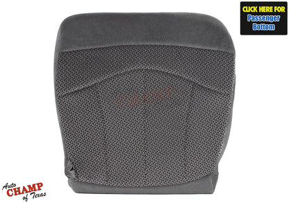 1999-2003 Ford F-150 XLT Driver Seat Cover Dark Gray Cloth