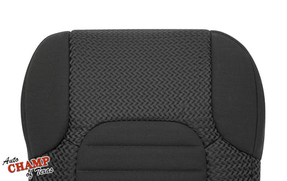 2005–2021 Nissan Frontier Driver Side Bottom Cloth Seat Cover Dark Gray