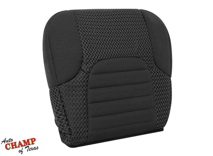 2005–2021 Nissan Frontier Driver Side Bottom Cloth Seat Cover Dark Gray
