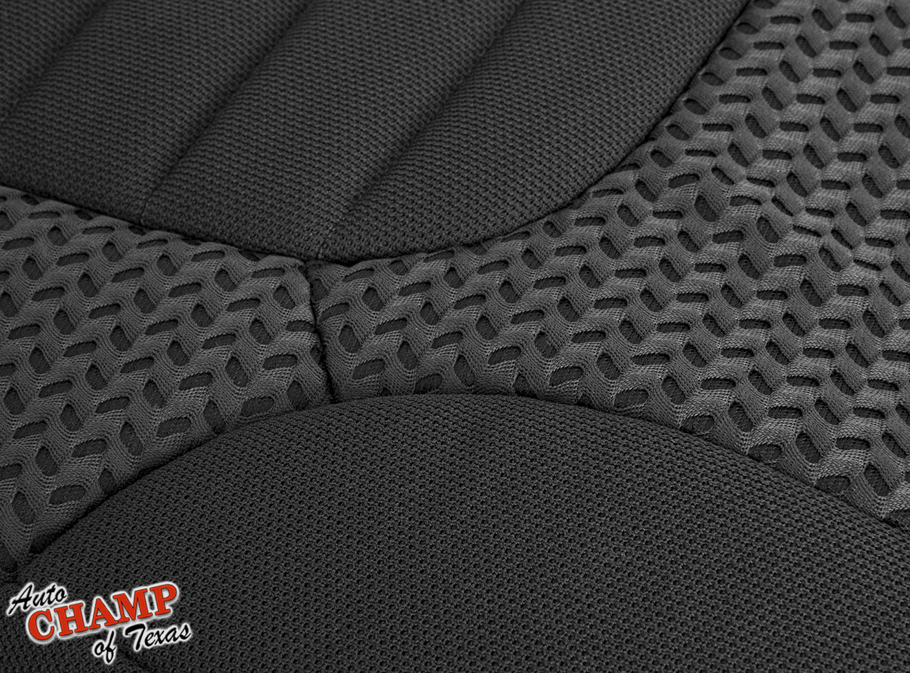 2005–2021 Nissan Frontier Driver Side Bottom Cloth Seat Cover Dark Gray