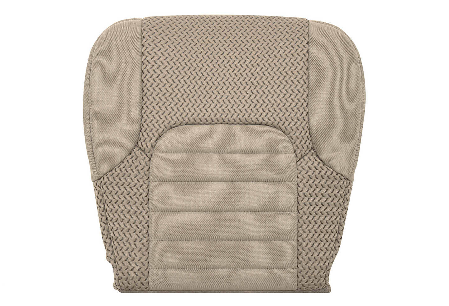 2005–2021 Nissan Frontier Passenger Side Bottom Cloth Seat Cover Beige Tan