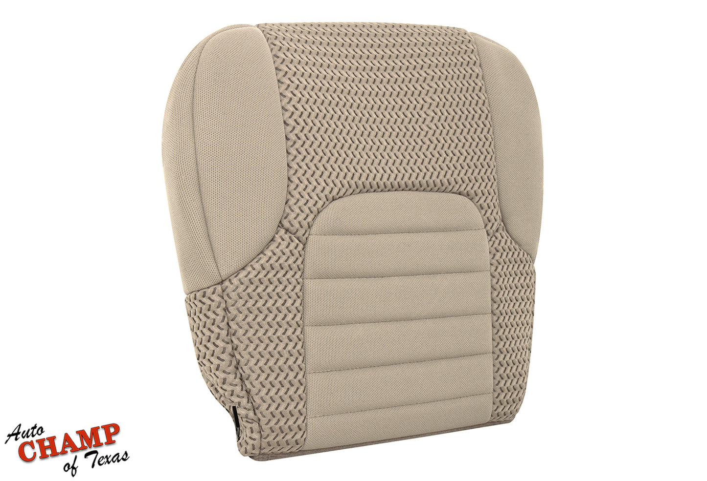 2005–2021 Nissan Frontier Driver Side Bottom Cloth Seat Cover Beige Tan
