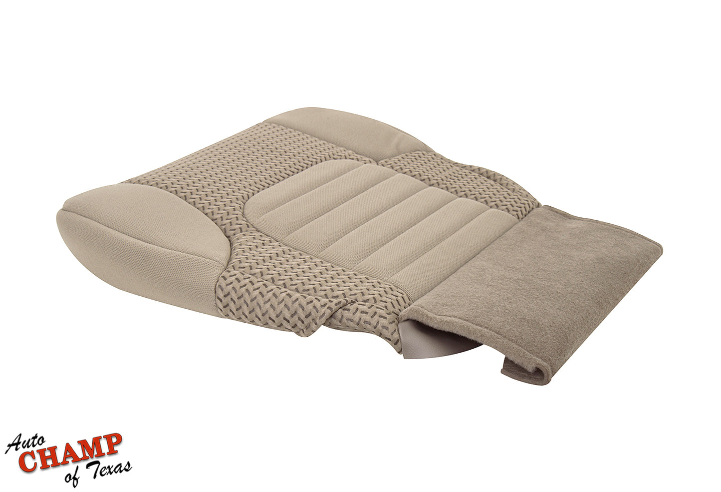 2005–2021 Nissan Frontier Driver Side Bottom Cloth Seat Cover Beige Tan