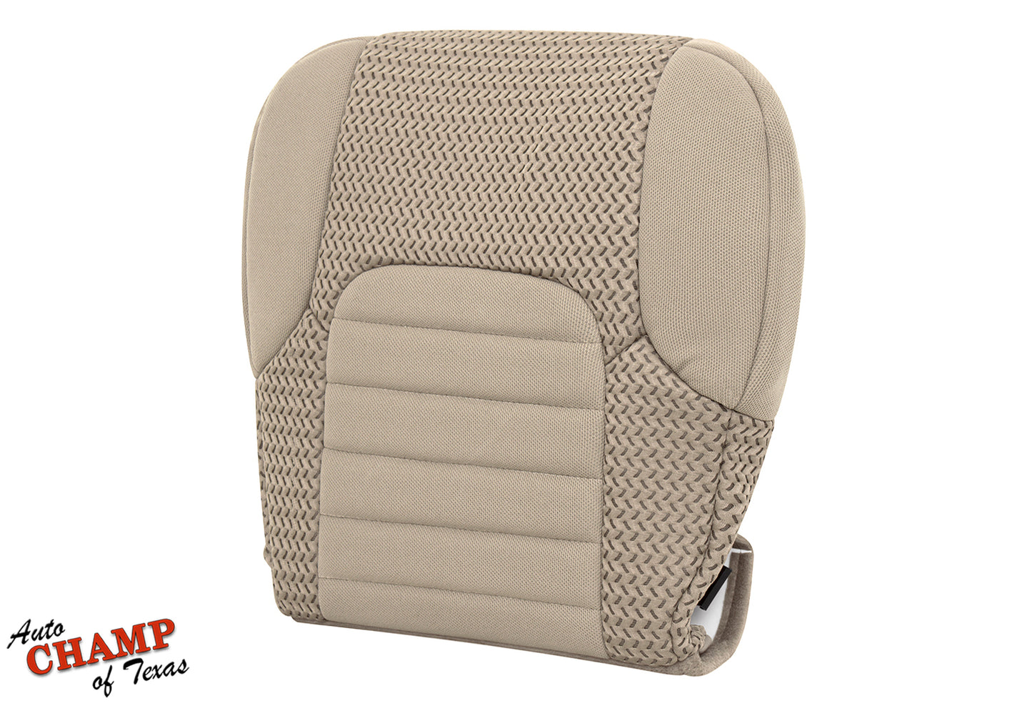 2005–2021 Nissan Frontier Driver Side Bottom Cloth Seat Cover Beige Tan