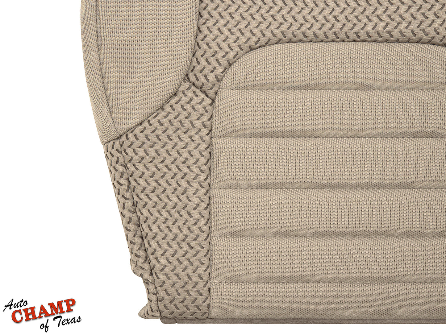 2005–2021 Nissan Frontier Driver Side Bottom Cloth Seat Cover Beige Tan