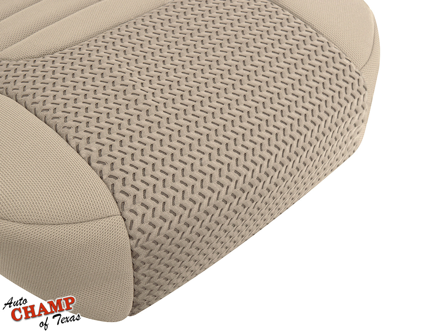 2005–2021 Nissan Frontier Driver Side Bottom Cloth Seat Cover Beige Tan