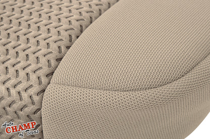 2005–2021 Nissan Frontier Driver Side Bottom Cloth Seat Cover Beige Tan
