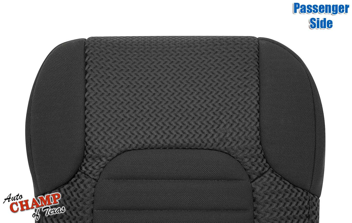 2005–2021 Nissan Frontier Passenger Side Bottom Cloth Seat Cover Dark Gray