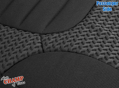 2005–2021 Nissan Frontier Passenger Side Bottom Cloth Seat Cover Dark Gray