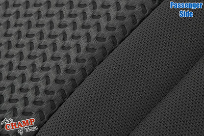 2005–2021 Nissan Frontier Passenger Side Bottom Cloth Seat Cover Dark Gray