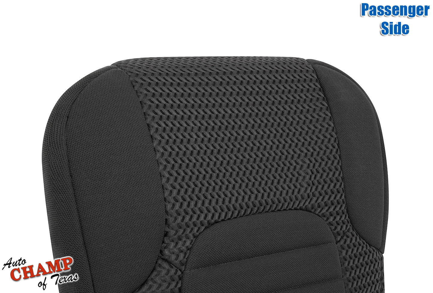 2005–2021 Nissan Frontier Passenger Side Bottom Cloth Seat Cover Dark Gray