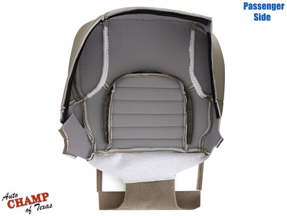 2005–2021 Nissan Frontier Passenger Side Bottom Cloth Seat Cover Beige Tan