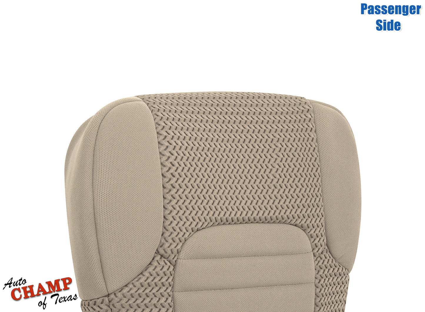 2005–2021 Nissan Frontier Passenger Side Bottom Cloth Seat Cover Beige Tan