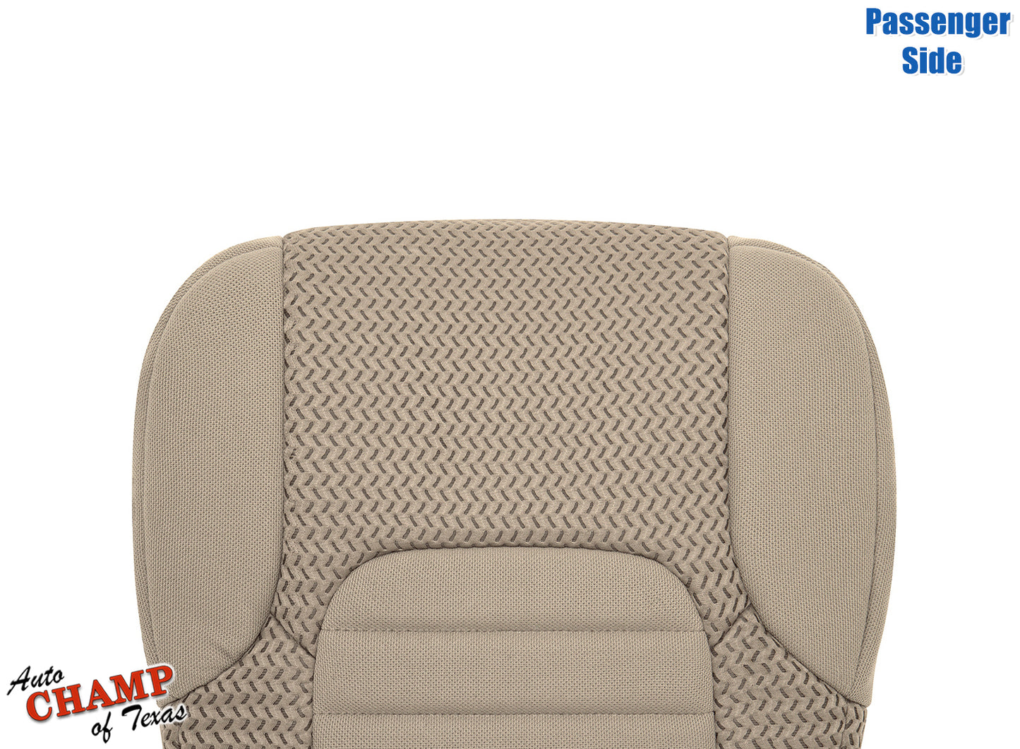 2005–2021 Nissan Frontier Passenger Side Bottom Cloth Seat Cover Beige Tan