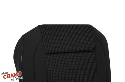 driver seat titan black bottom cloth oem 2008 2015