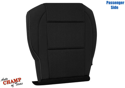 titan 2008 2015 black passenger seat cloth oem cushion